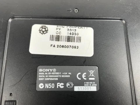 Sony GV-HD700E/1 Video Cassette Recorder