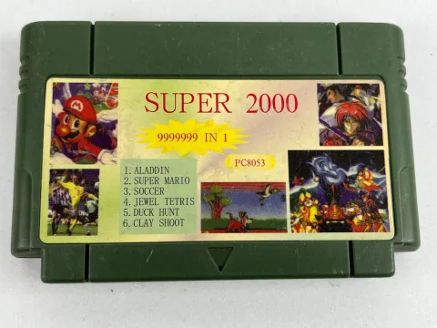 Nintendo 9999999 In 1 Game Cartridge