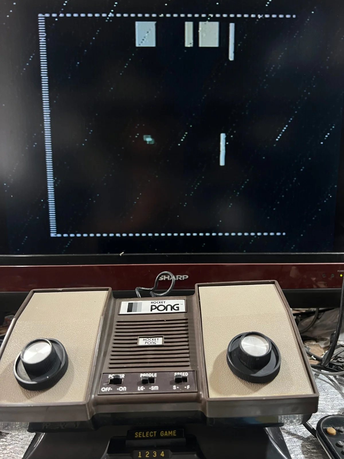 Atari Hockey Pong Console