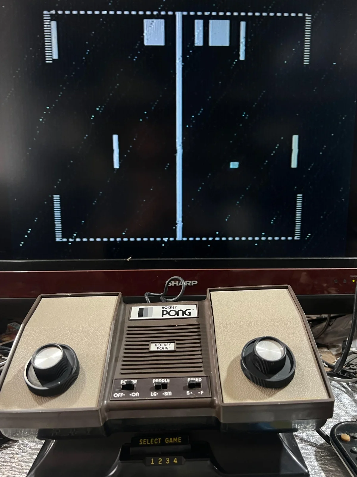 Atari Hockey Pong Console