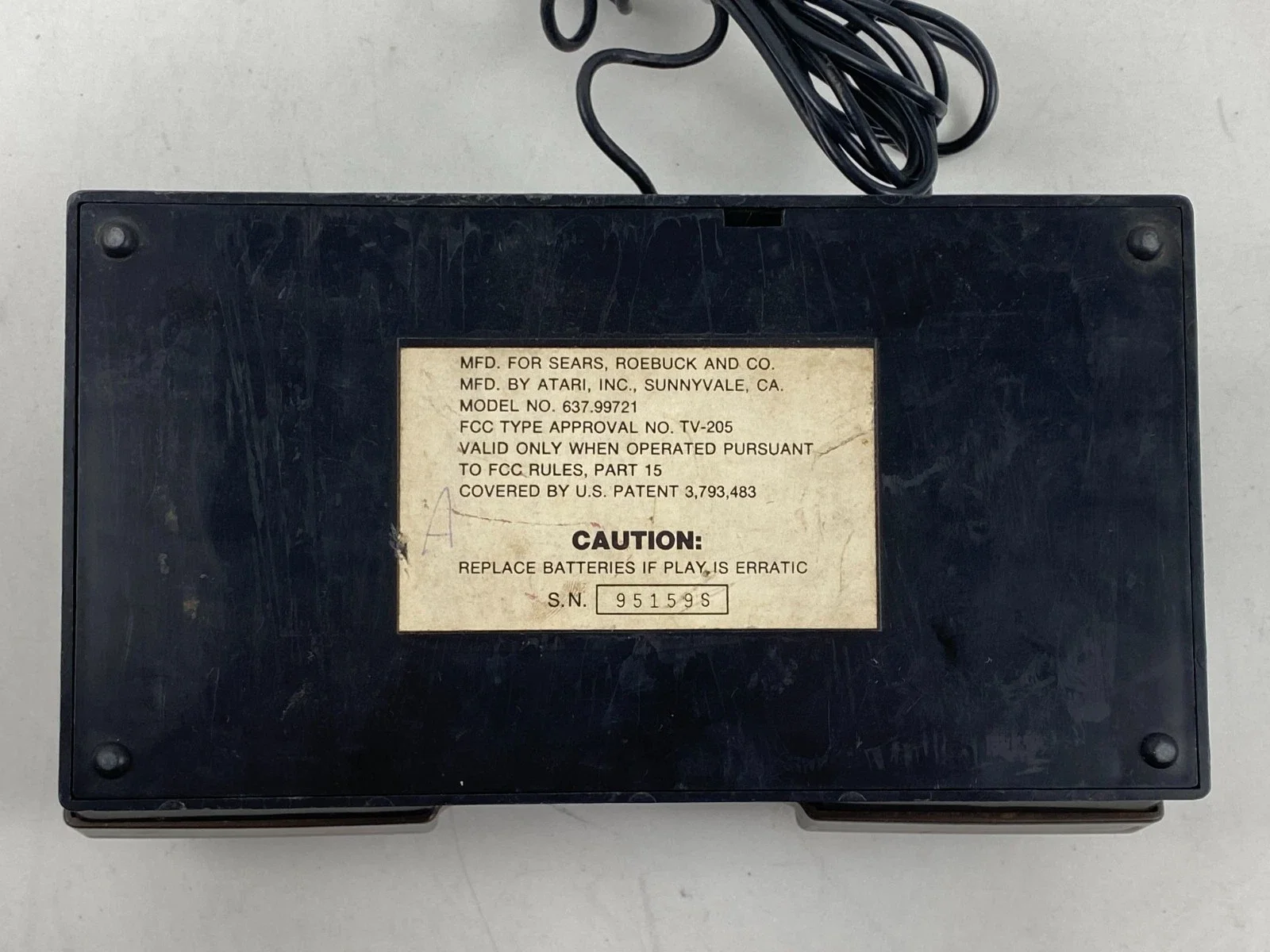 Atari Hockey Pong Console