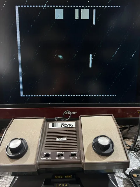 Atari Hockey Pong Console