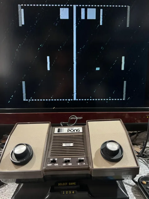 Atari Hockey Pong Console