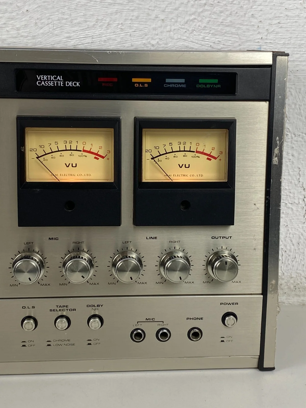 AKAI GXC-510D Vertical Cassette Deck