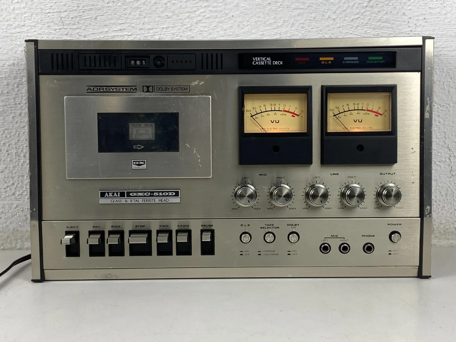 AKAI GXC-510D Vertical Cassette Deck