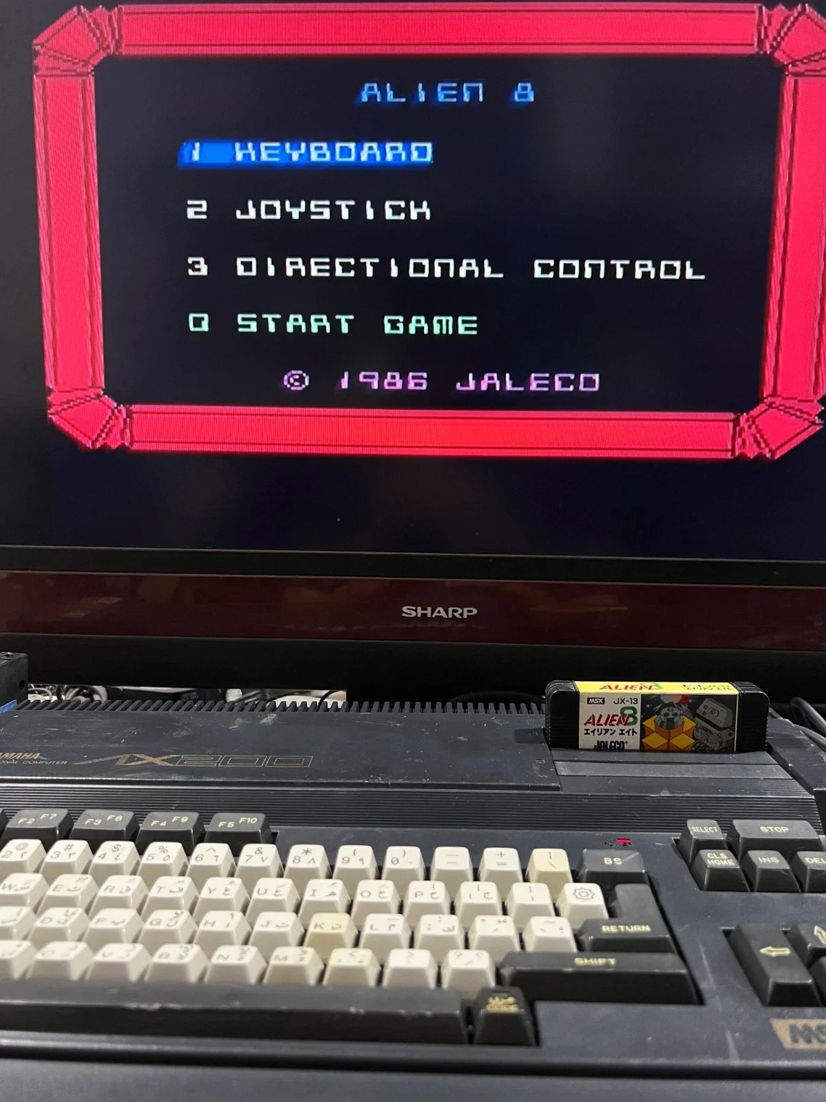 Yamaha MSX Personal Computer AX200