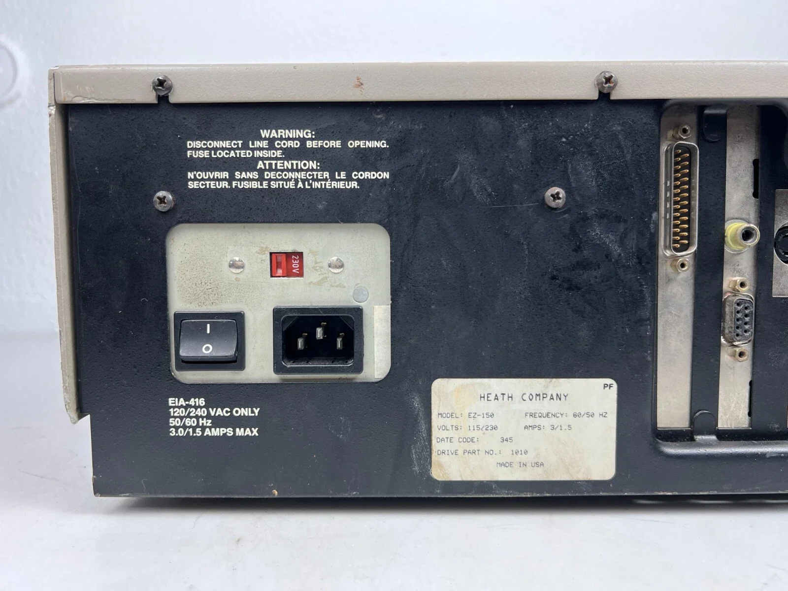 Heathkit Educational Systems EZ-150 Computer