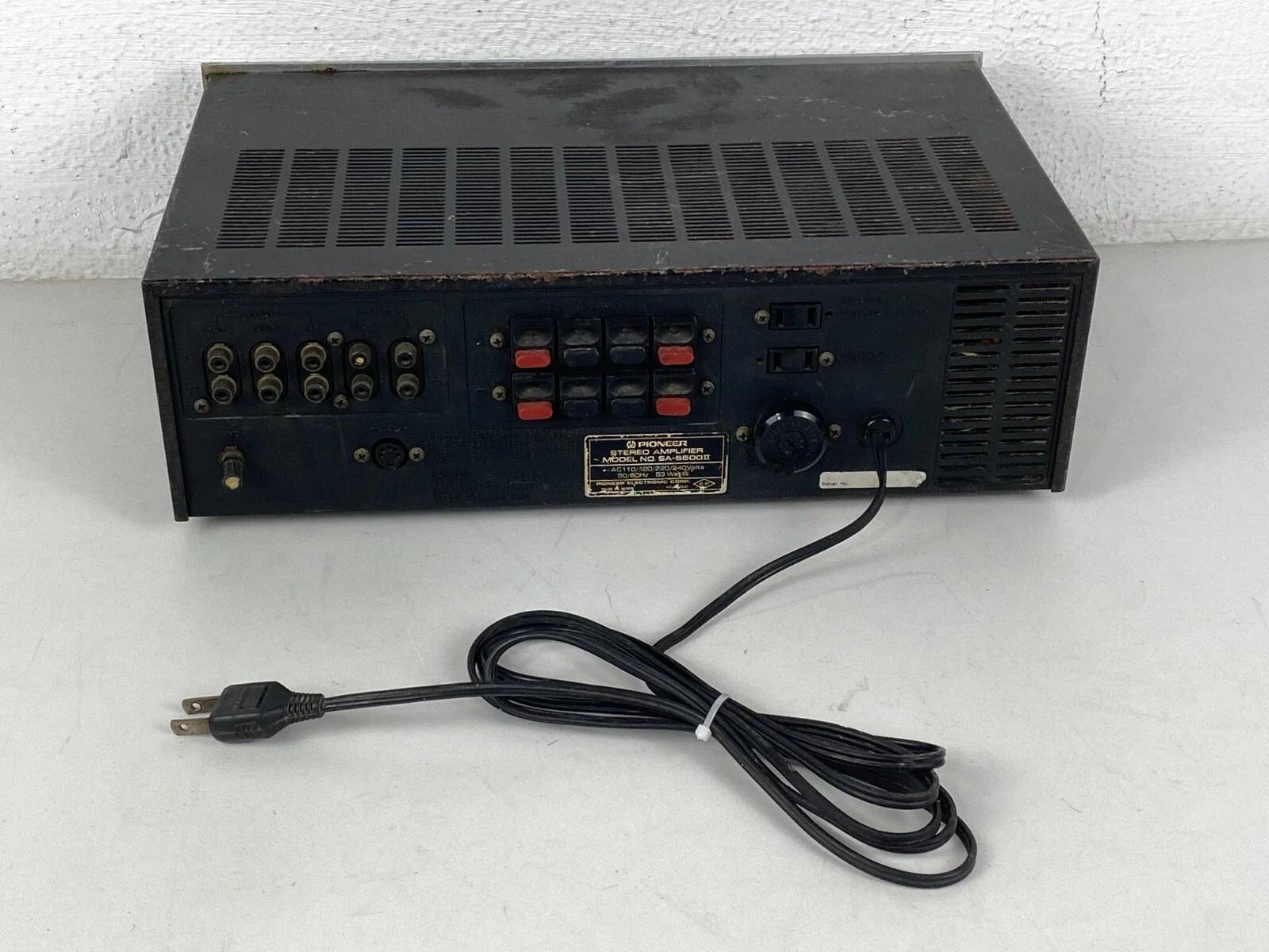 Pioneer SA-5500 II Integrated Amplifier