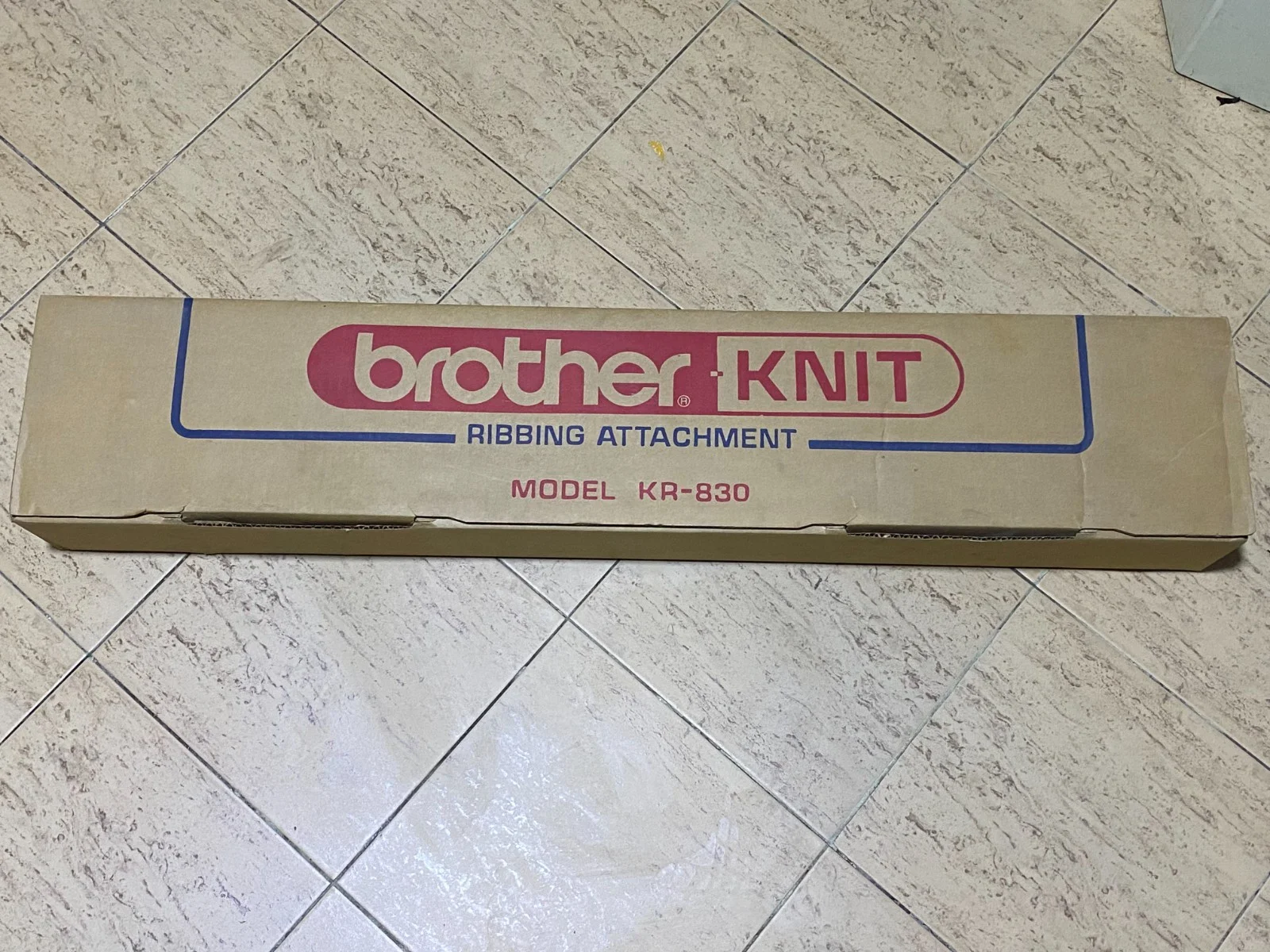 Brother KH-840/KR-830 Knitting Machine