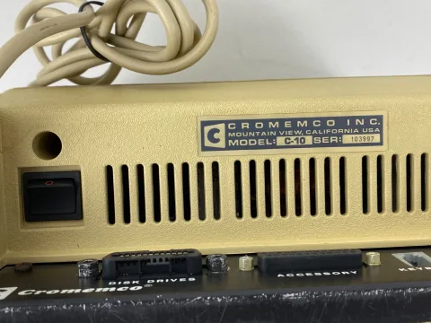 Cromemco C-10 Computer