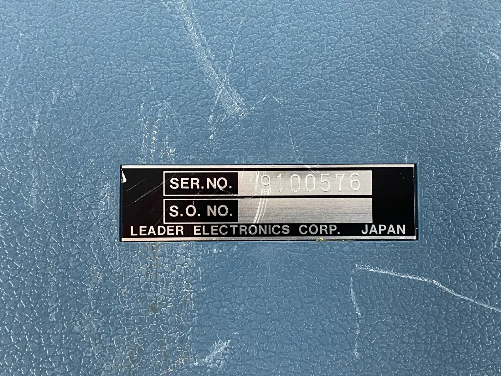 Leader LCT 910A CRT Tube Tester