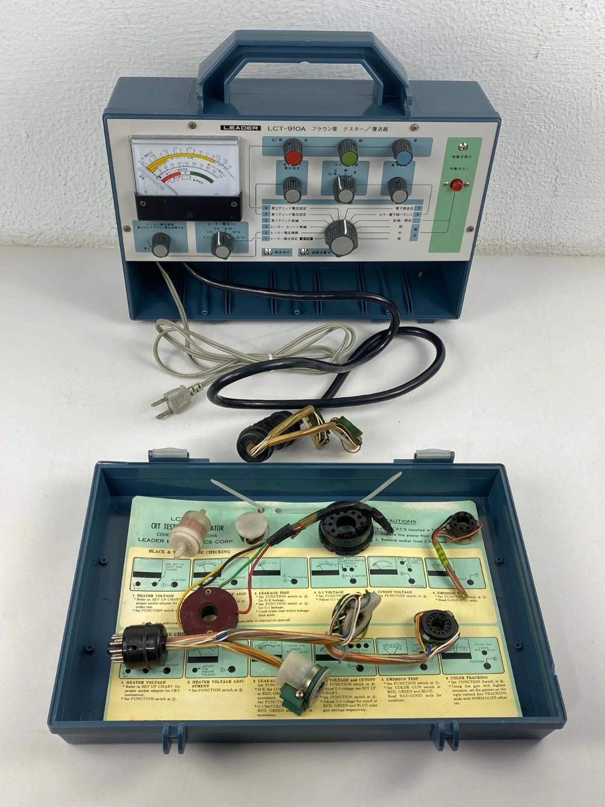 Leader LCT 910A CRT Tube Tester