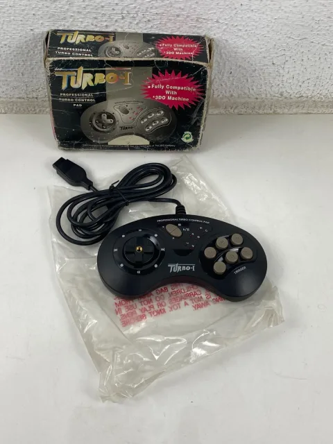 Turbo I 3DO Real Professional Control Pad Controller Game