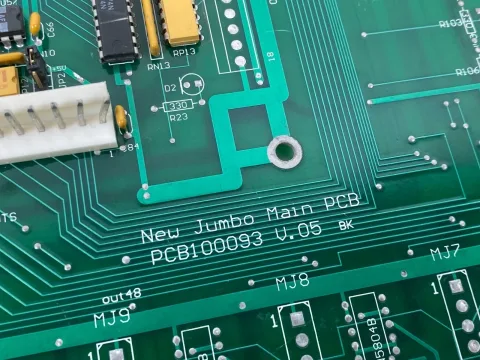 Arcade Planet / LAZER-TRON 100039 وحدة تحكم لوحة دوائر PCB100050 لوحة صوت كرين أركيد