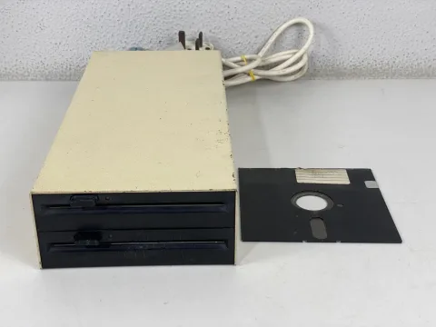 Acorn External Double Floppy Disk 5.25 BBC