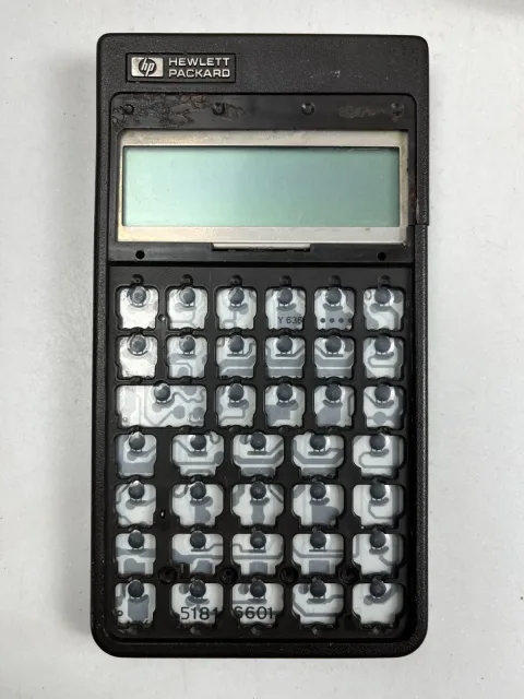 Hewlett Packard HP-32S II RPN Scientific Calculator Parts junk