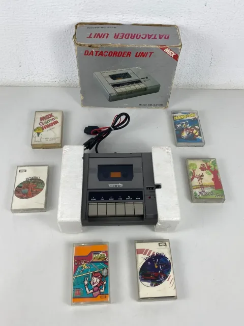 MSX sakhr صخر - Program Cassette Tape Player Game Model DM-6402