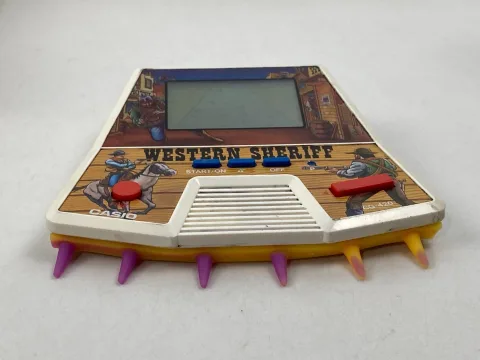 Casio Western Sheriff CG-420 Handheld System Game 1987