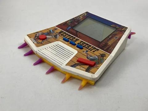 Casio Western Sheriff CG-420 Handheld System Game 1987