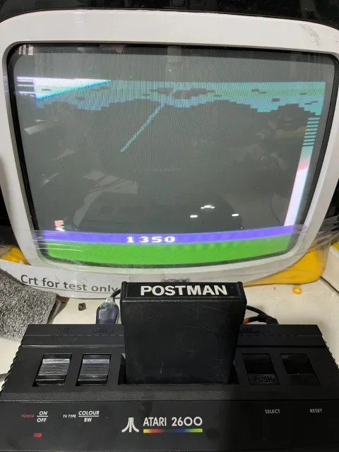 Atari 2600 Compatible Zellers VCS Post Man Game Cartridge Taiwan