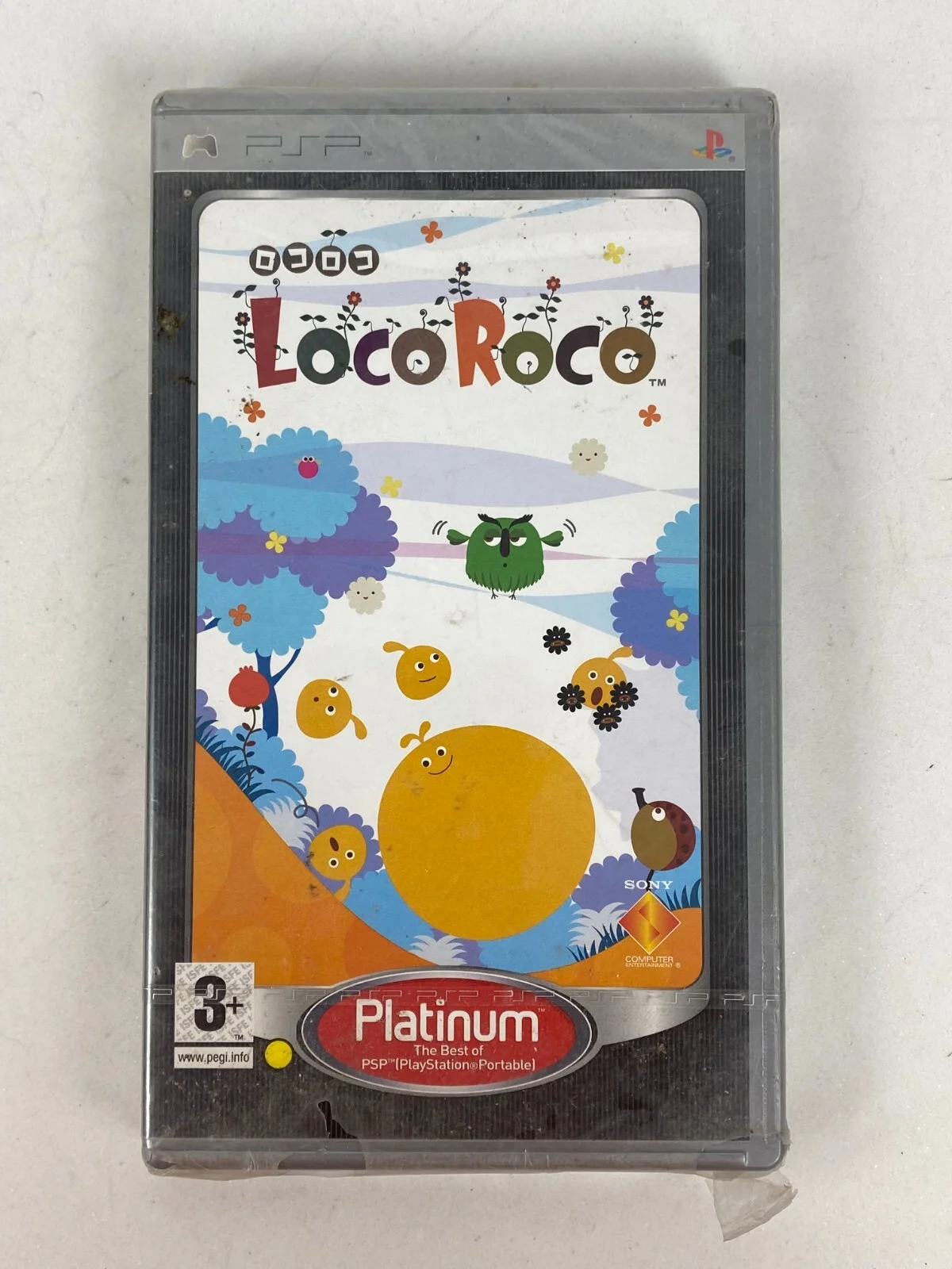 Playstation Portable PSP Platinum Loco Roco / LocoRoco Video Game