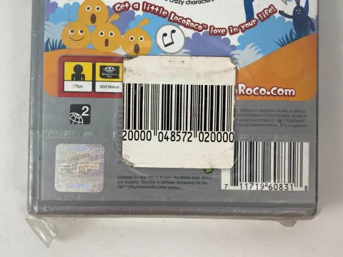 Playstation Portable PSP Platinum Loco Roco / LocoRoco Video Game