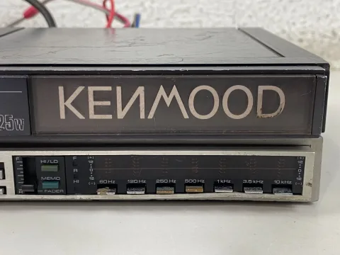 Kenwood KAC-5205 Car Stereo Amplifier W/ KGC-7450 Equalizer