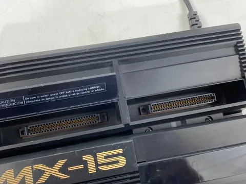Casio MSX MX -15 Personal Computer Game W/ Expansion Unit KB15