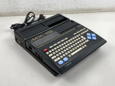 Casio MSX MX -15 Personal Computer Game W/ Expansion Unit KB15