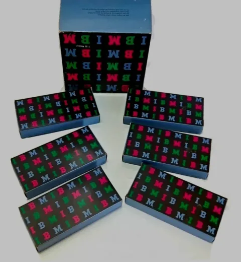 IBM T-III Selectric Typewriter Ribbon P.N. 1136395 1979s LOT(6) pcs