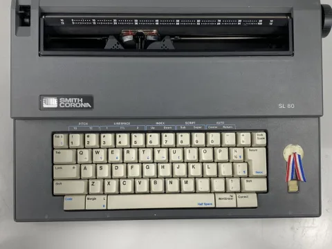 Smith Corona SL-80 آلة كاتبة معالج كلمات كهربائية شريط