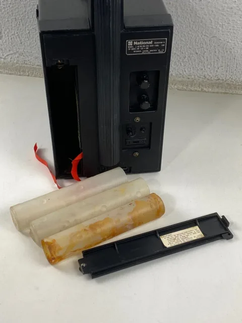 National IC Commando TR-505 TV CRT 1970's Retro