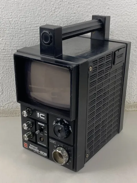 National IC Commando TR-505 TV CRT 1970's Retro