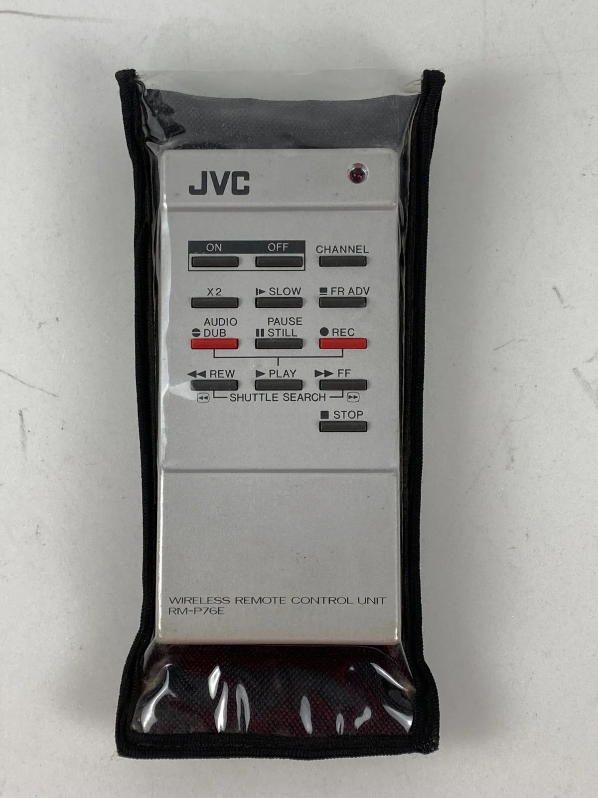 JVC RM-P76E VCR VHS Remote Control JVC HR-2650U HR-7650U