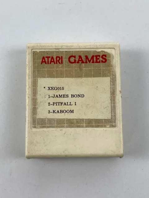 Atari Games 400 800 XL XE James Bond Pitfall Kaboom Arabic multi Cartridge
