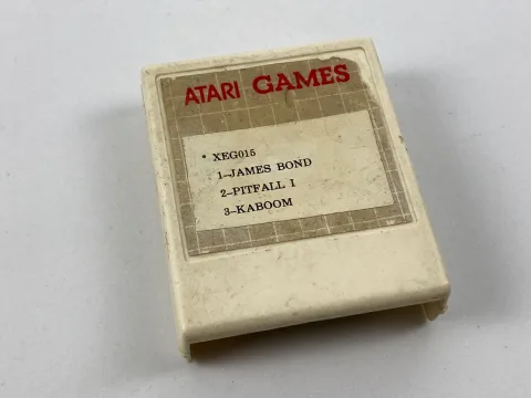 Atari Games 400 800 XL XE James Bond Pitfall Kaboom Arabic multi Cartridge
