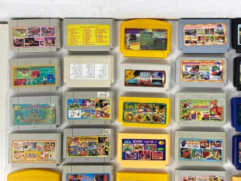 Game Star IN One Dendy Famicom Famiclone Nes Tv Game Lot 52