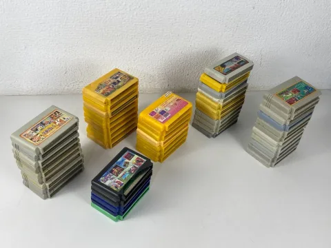 Game Star IN One Dendy Famicom Famiclone Nes Tv Game Lot 52