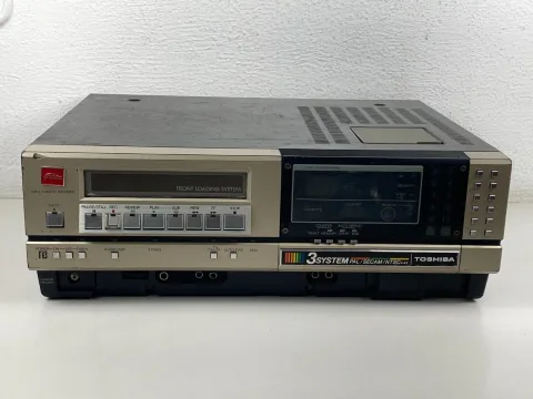 Toshiba Betamax V-9680 Video Cassette Recorder VCR