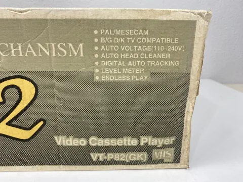 Brand Hitachi P-82 VHS Video Cassette Player Sealed