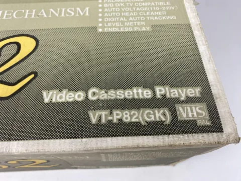 Brand Hitachi P-82 VHS Video Cassette Player Sealed
