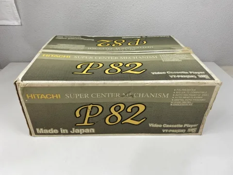 Brand Hitachi P-82 VHS Video Cassette Player Sealed