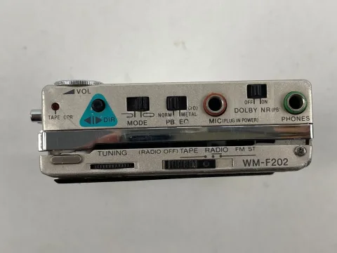 Sony WM-F202 Walkman Stereo Recorder Cassette Player Silver