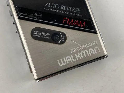 Sony WM-F202 Walkman Stereo Recorder Cassette Player Silver