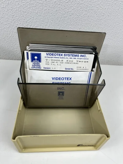 Videotex Systems For IBM DOS PC and Compatibles Disk 5.25 Very
