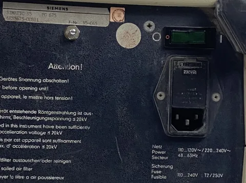 Siemens S5 PG675 Programming Terminal