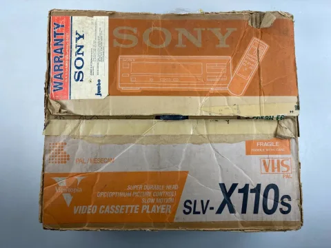 Sony SLV-X110S VHS / Mesecam VCR Video Cassette