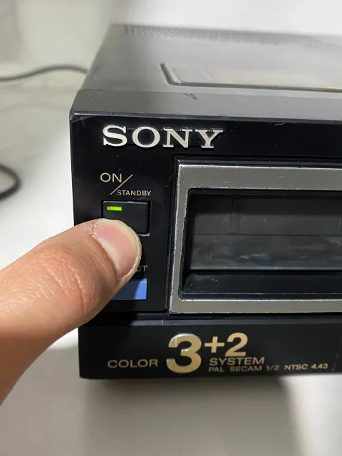 Sony Super Betamax SL-500ME Video Cassette Recorder