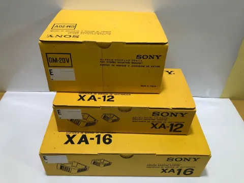 Sony GM-20V / XA-16 / XA-12 Car Stereo Mounting Bracket lot 3
