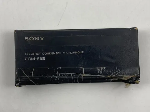Sony ECM-55B Electret Condenser Lavalier Microphone